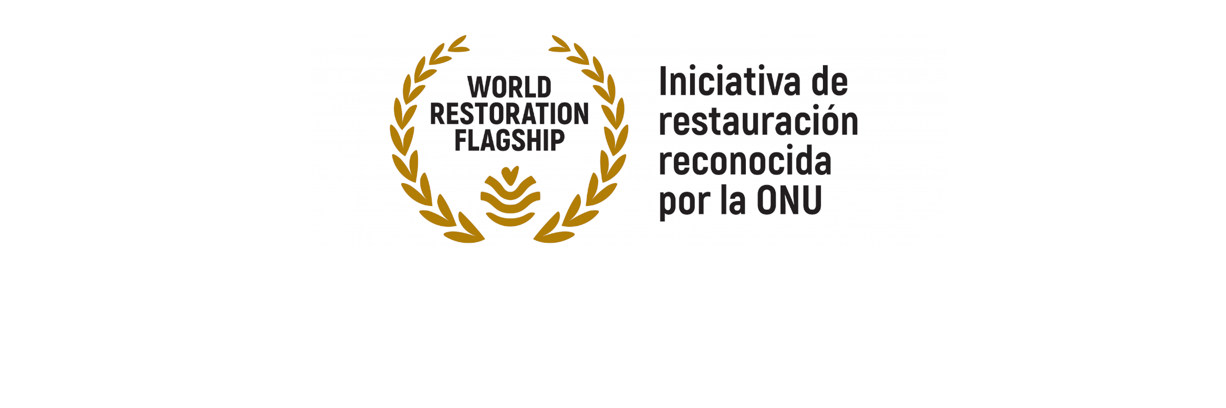 Iniciativa de restauración reconocida por la ONU